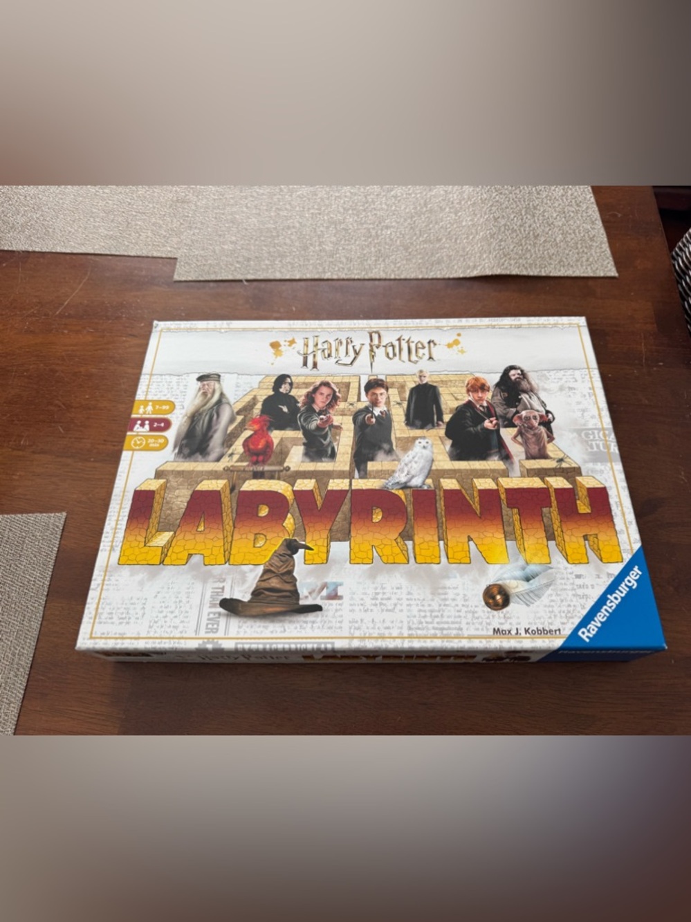 Harry Potter Labyrinth board game. Ages 7-99